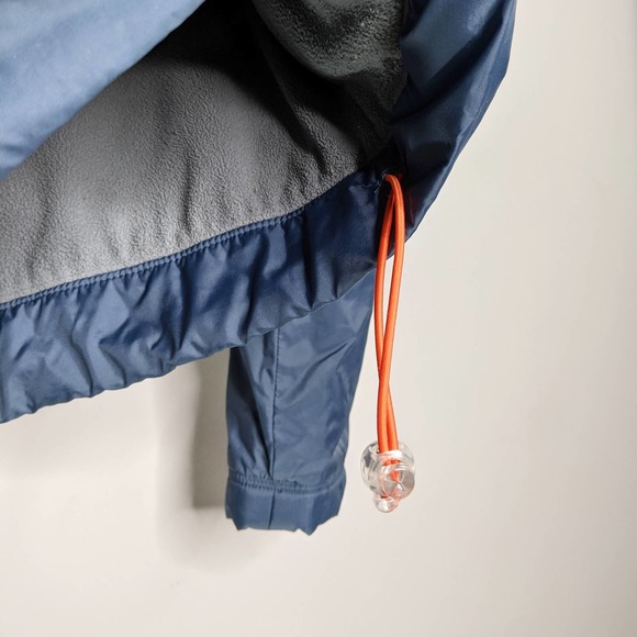 American Eagle Blue Nylon Full Zip Jacket Sz Medium - Picture 5 of 7